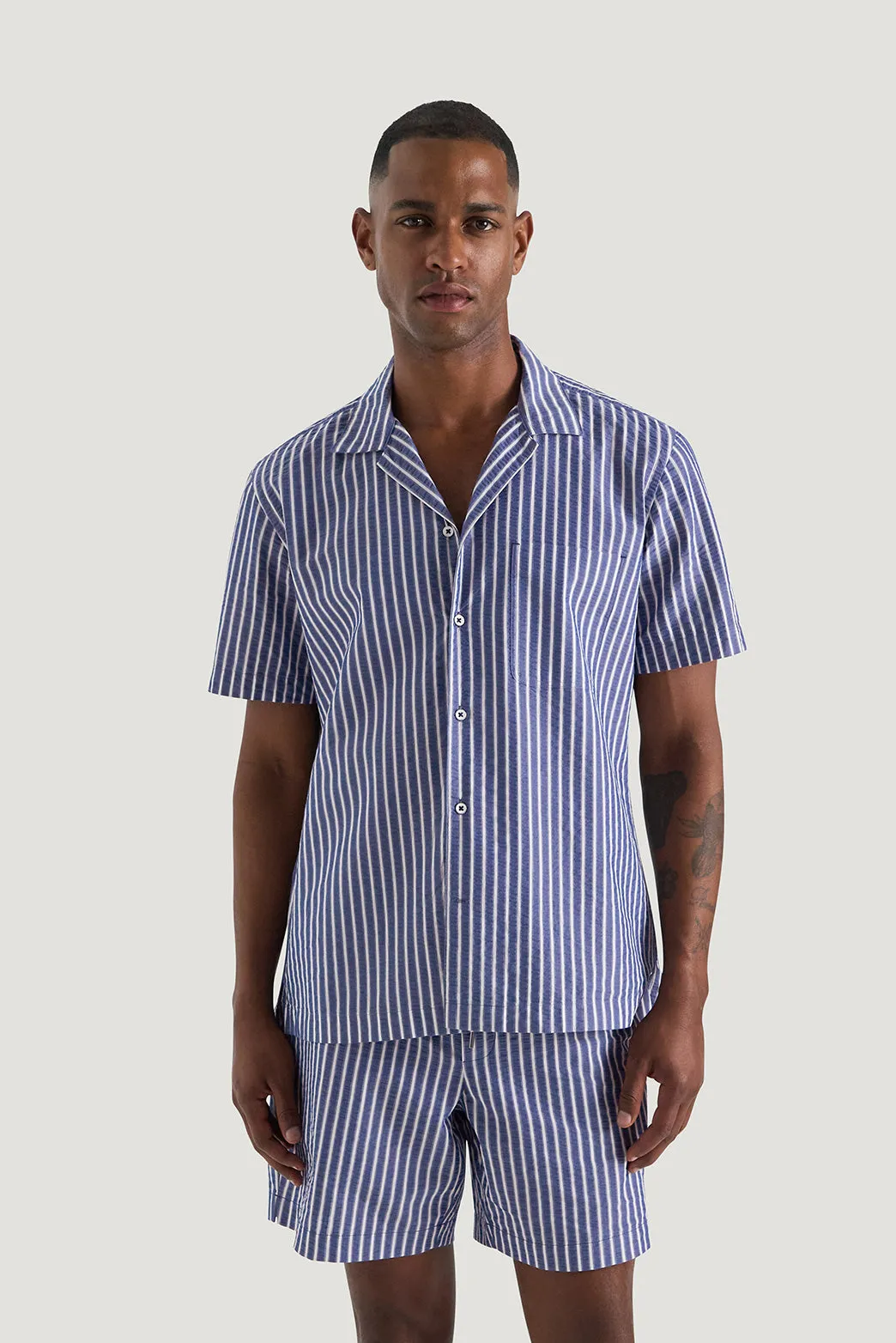 Taormina Stripe SS Shirt sold by M.J. Bale product image thumbnail 3