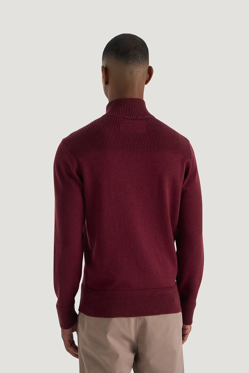 Elliot Half Zip Knit sold by M.J. Bale product image thumbnail 5