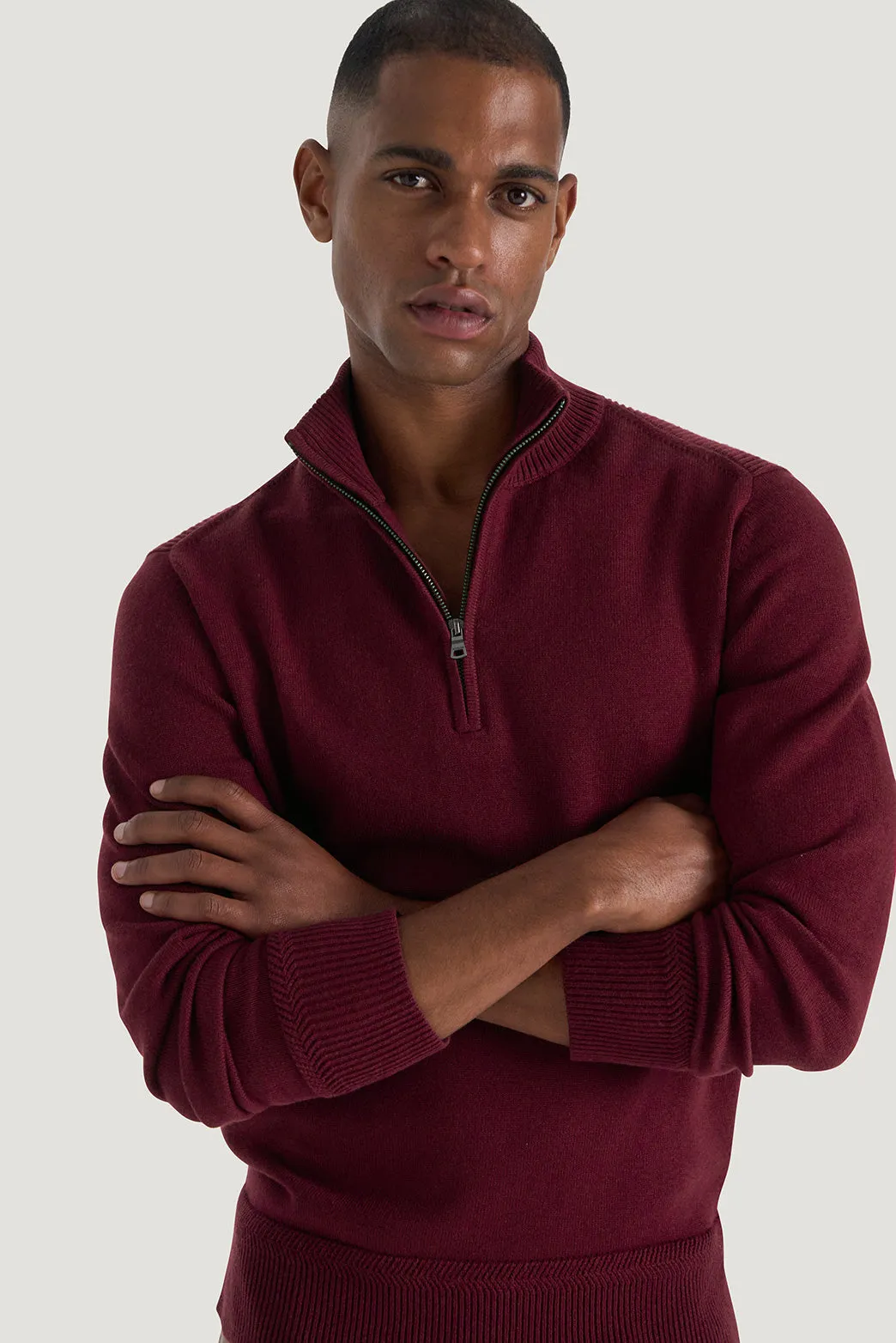 Elliot Half Zip Knit sold by M.J. Bale product image thumbnail 2