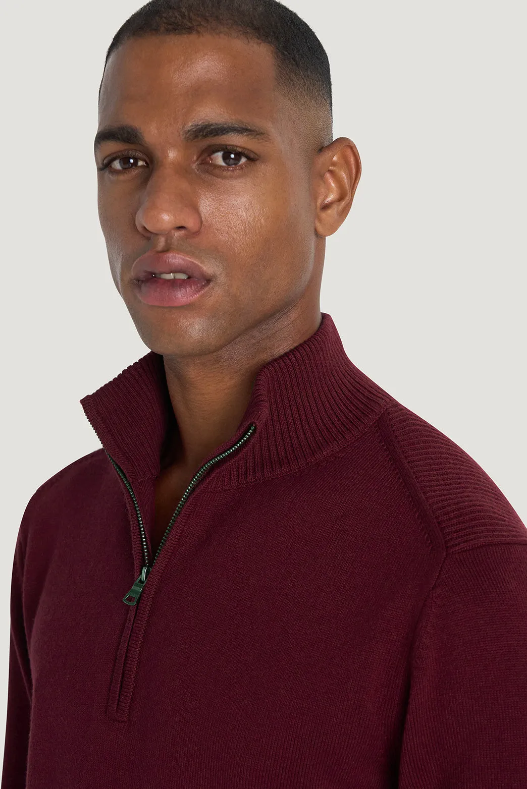 Elliot Half Zip Knit sold by M.J. Bale product image thumbnail 4