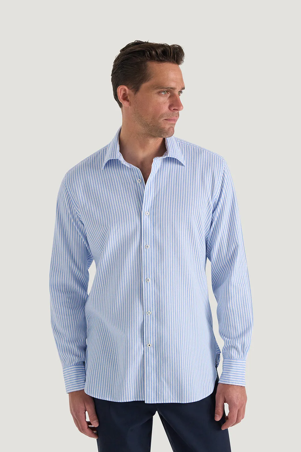 Henthorn Stripe Shirt sold by M.J. Bale product image thumbnail 3
