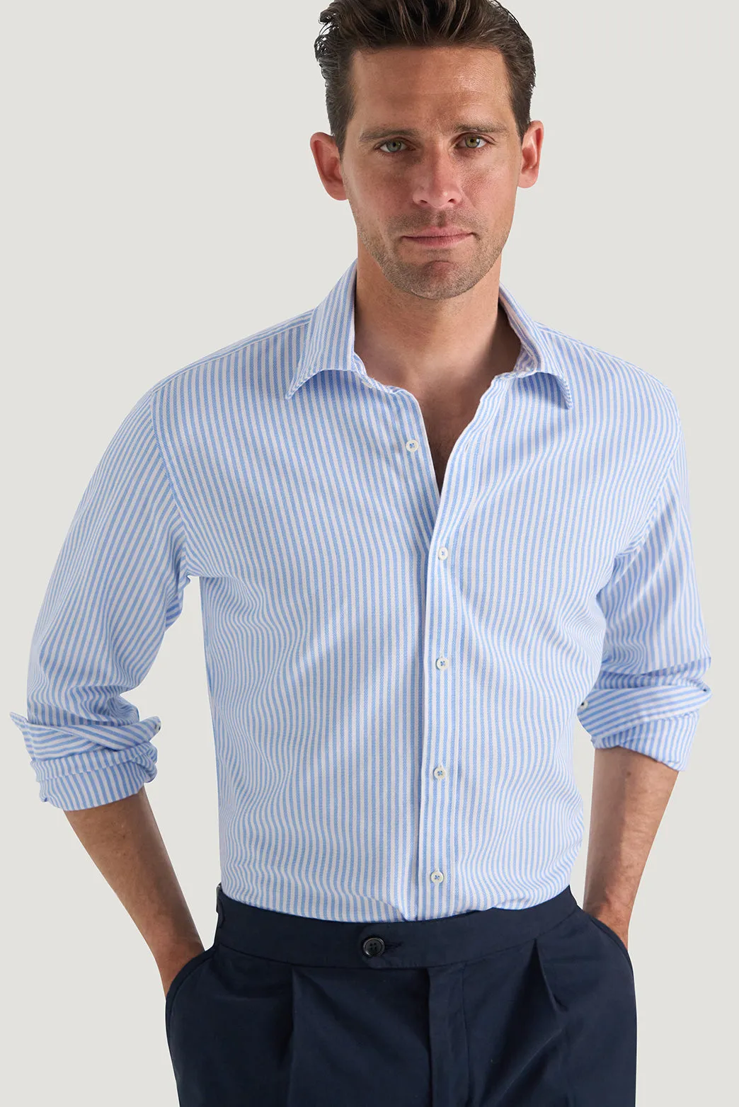 Henthorn Stripe Shirt sold by M.J. Bale product image thumbnail 2