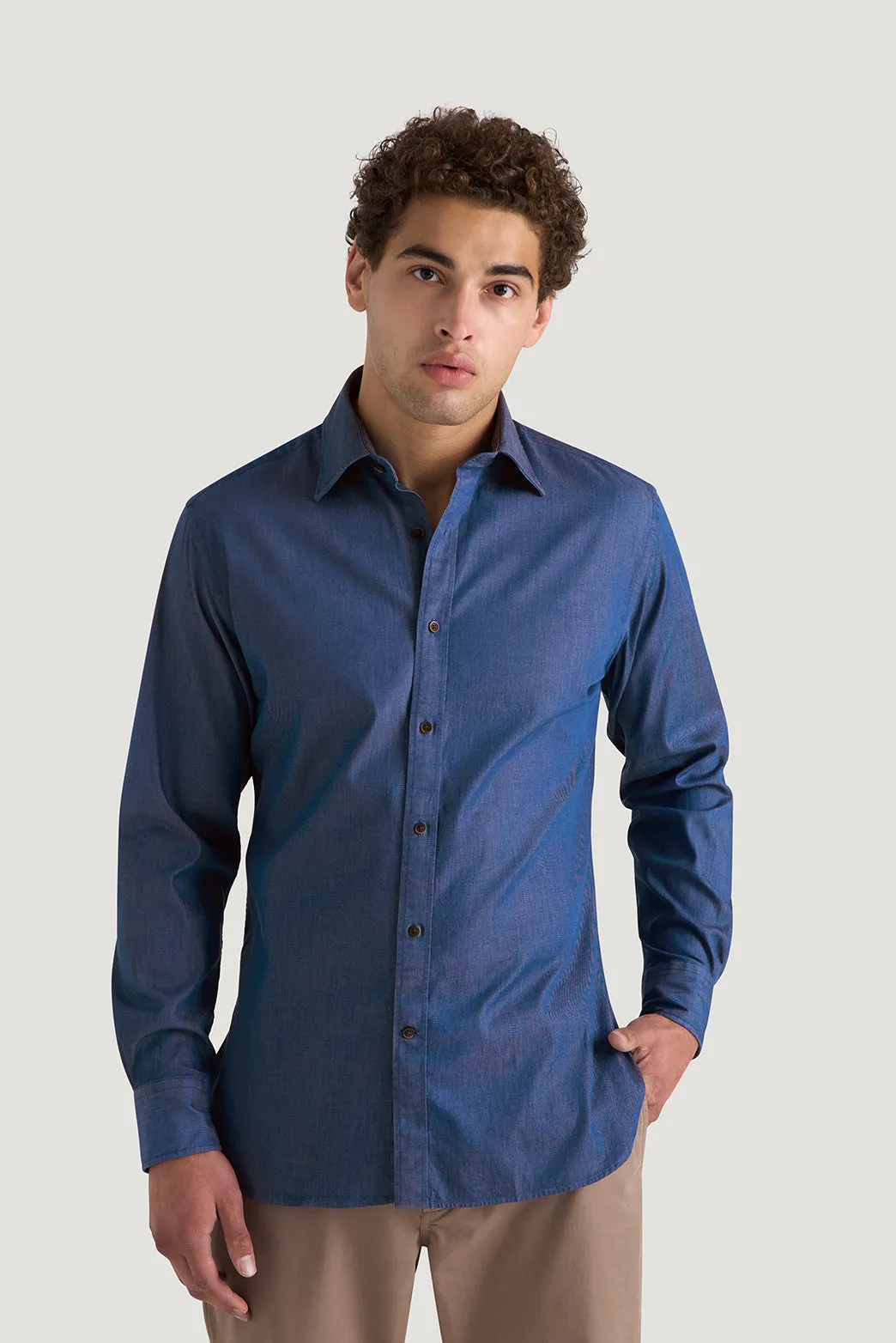 Charlton Denim Shirt sold by M.J. Bale product image thumbnail 3