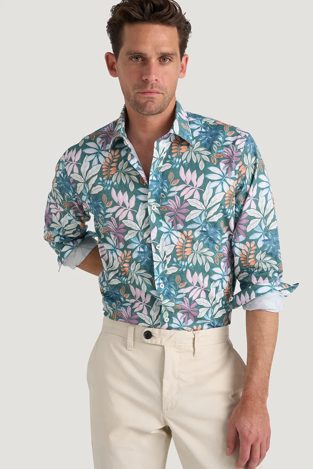 St Barts Printed Shirt sold by M.J. Bale product image thumbnail 2