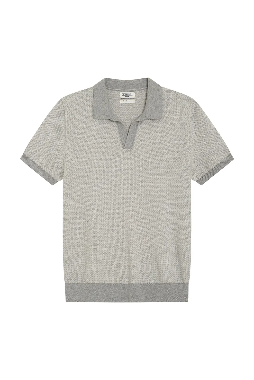 Huxley Jacquard Polo sold by M.J. Bale