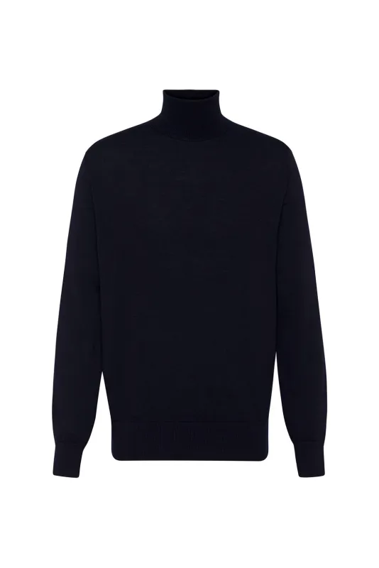 Bakeer Ashby Merino T Neck sold by M.J. Bale