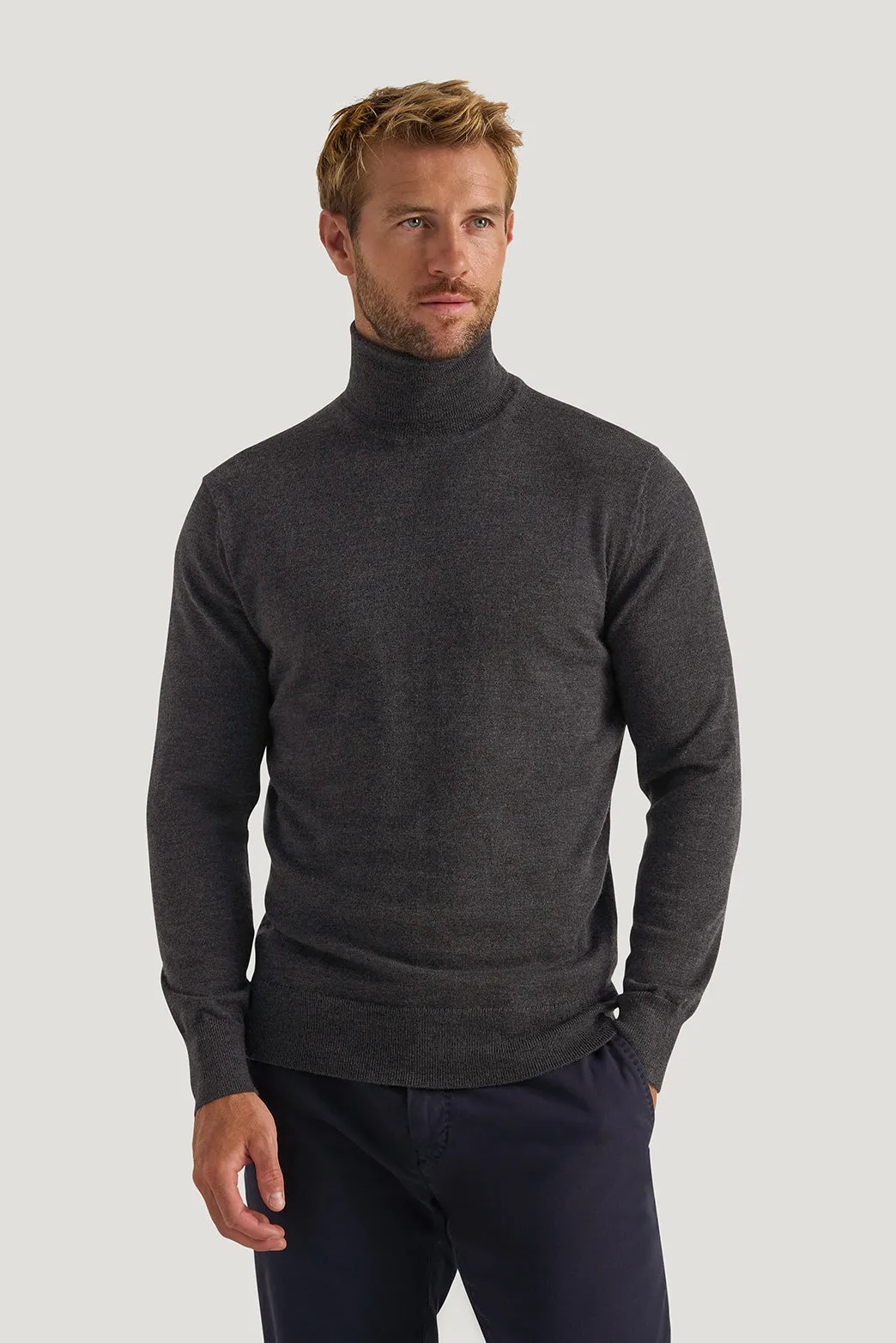Bakeer Ashby Merino T Neck sold by M.J. Bale product image thumbnail 3