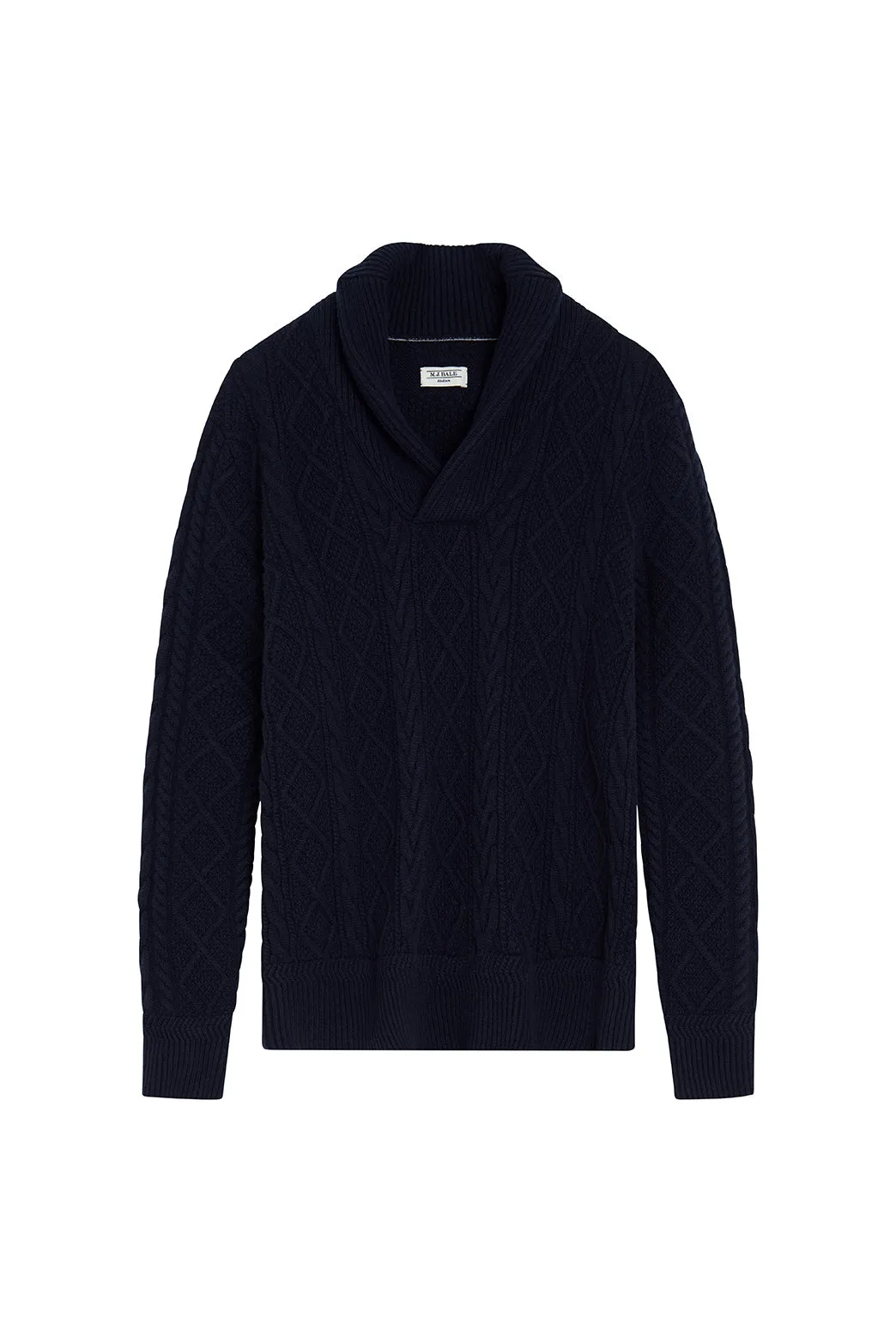 Affric Knit Shawl sold by M.J. Bale