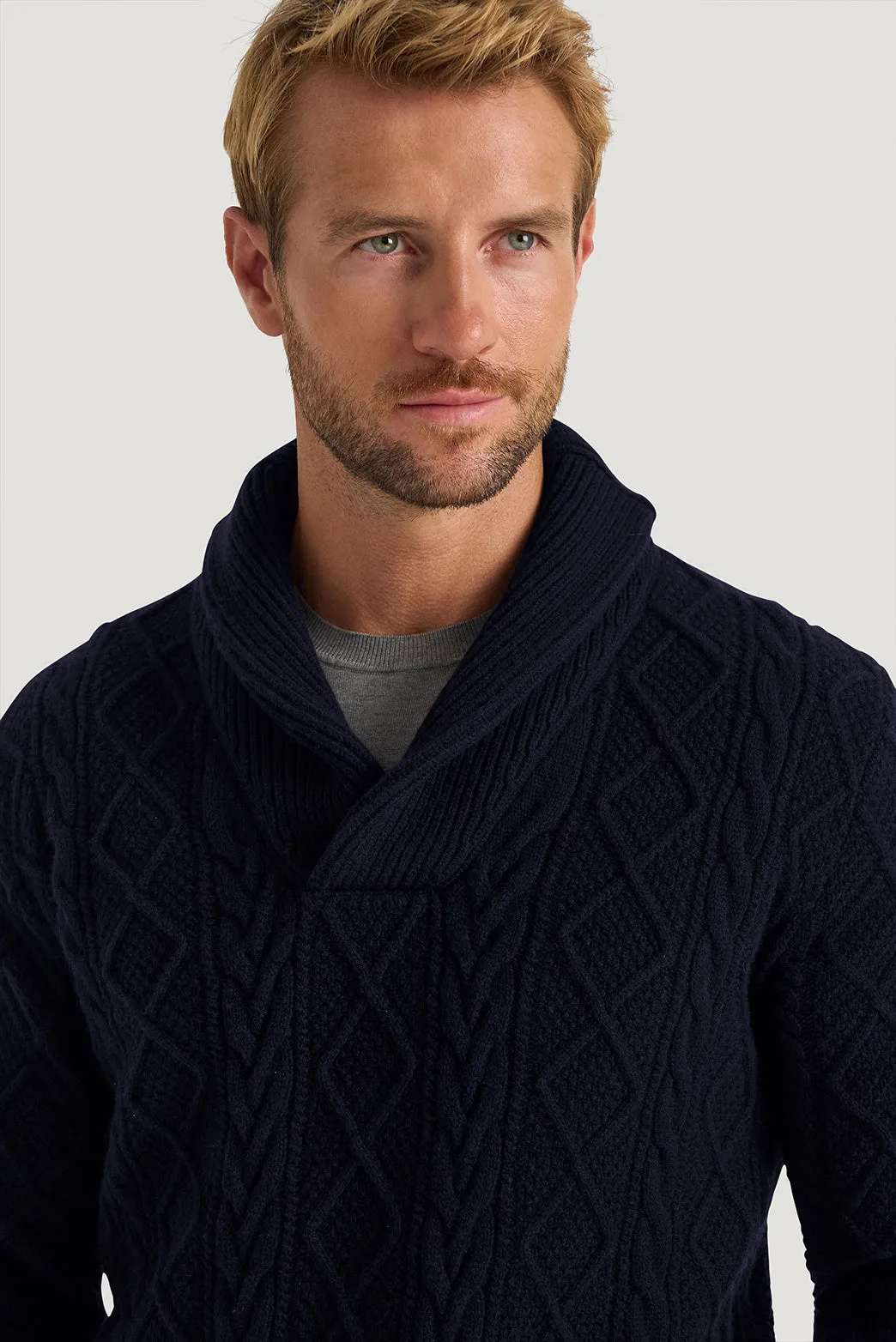 Affric Knit Shawl sold by M.J. Bale product image thumbnail 4