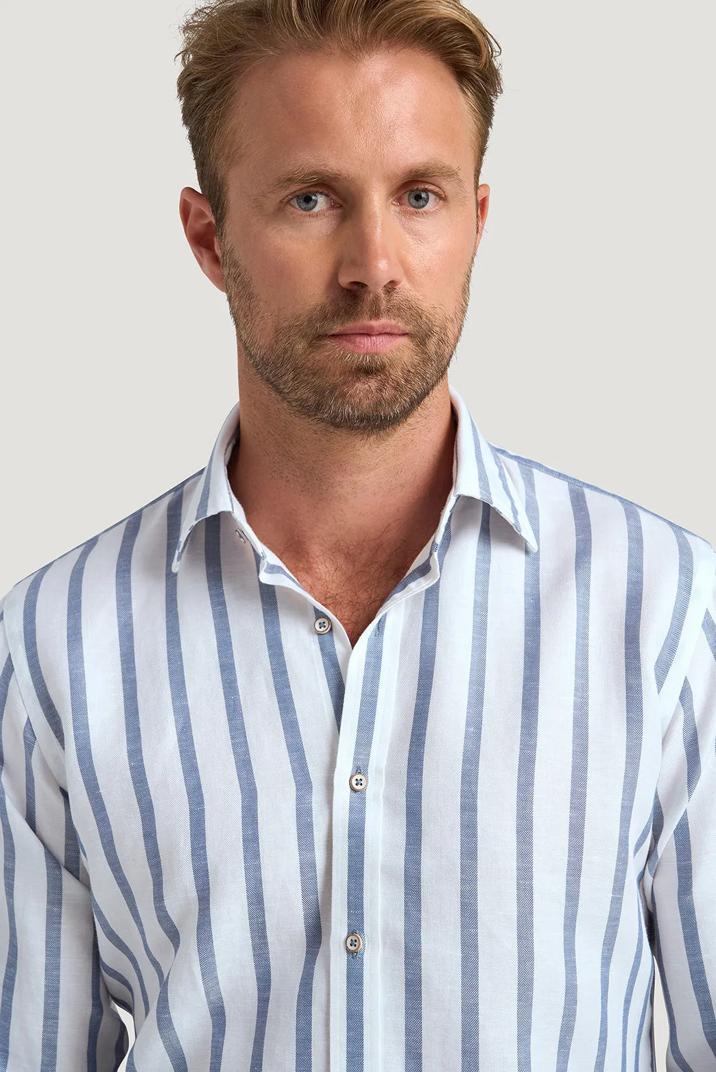 Comerio Stripe Shirt sold by M.J. Bale product image thumbnail 4