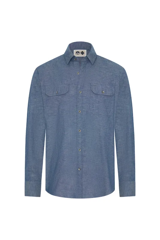 Kitts Chambray Shirt sold by M.J. Bale
