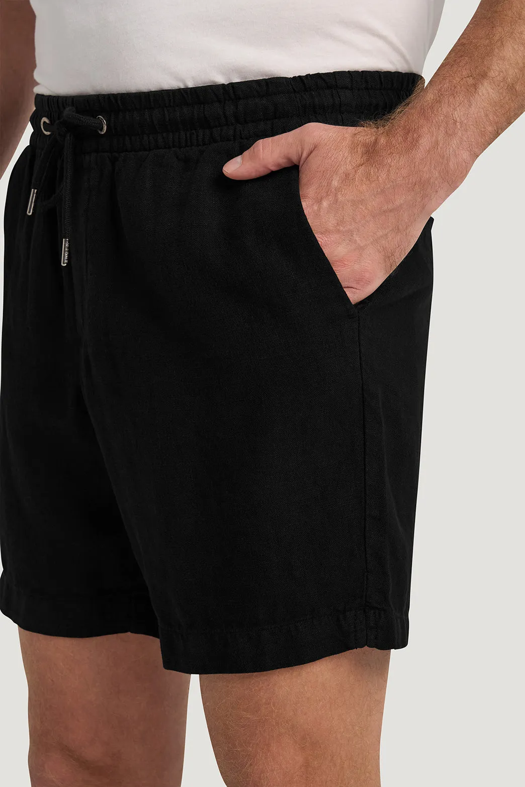 Bilgola Linen Short sold by M.J. Bale product image thumbnail 5