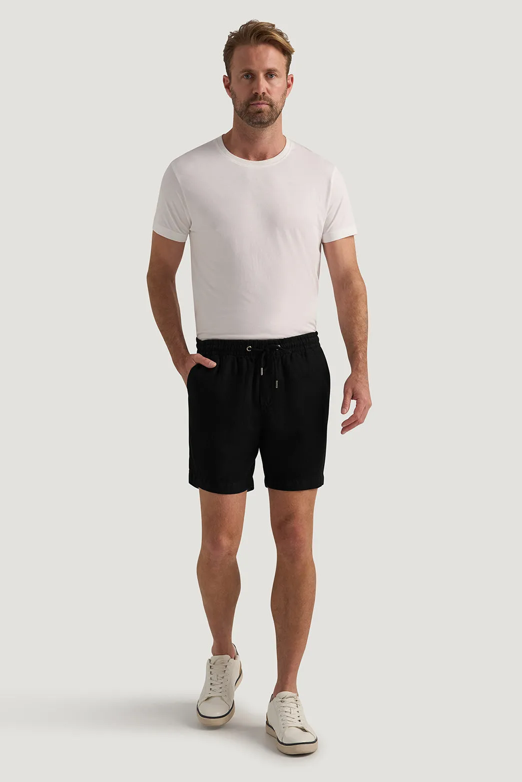 Bilgola Linen Short sold by M.J. Bale product image thumbnail 2