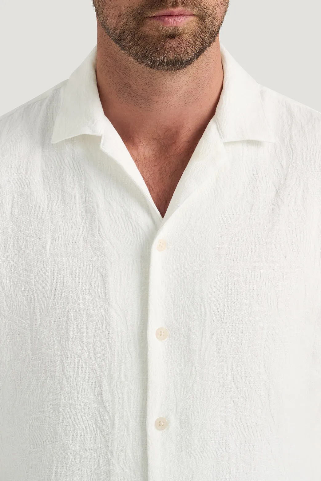 Ovindoli Camp Collar SS Shirt sold by M.J. Bale product image thumbnail 4