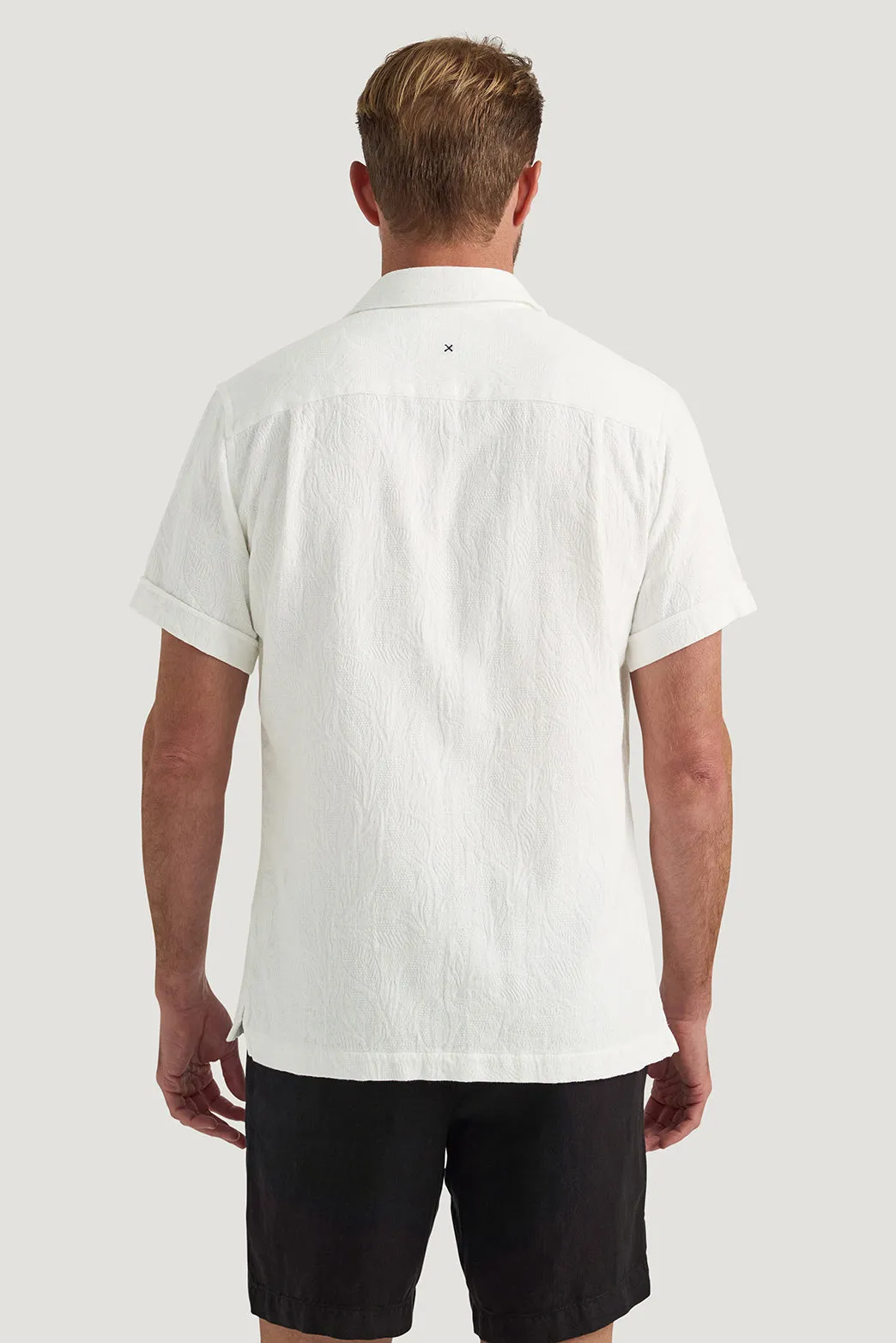 Ovindoli Camp Collar SS Shirt sold by M.J. Bale product image thumbnail 5