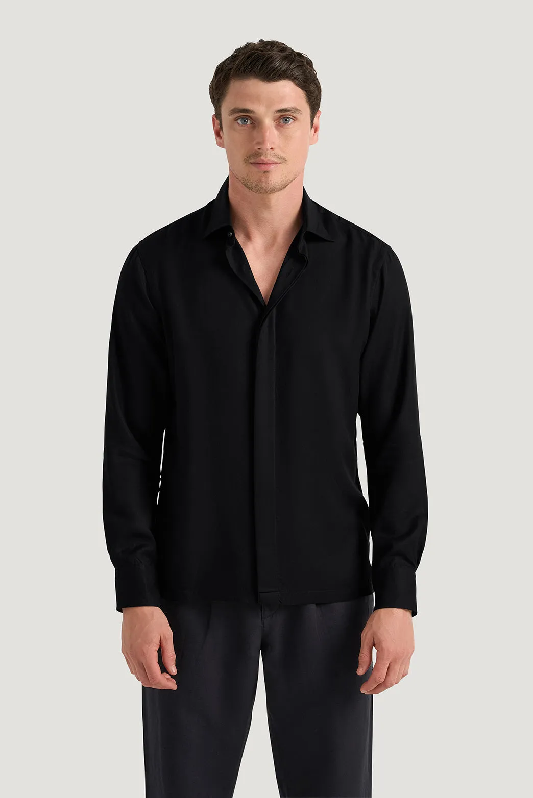 Biarritz Lyocell Shirt sold by M.J. Bale product image thumbnail 3