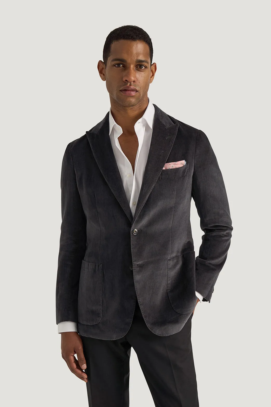 Ziggy Washed Velvet Jacket sold by M.J. Bale product image thumbnail 2