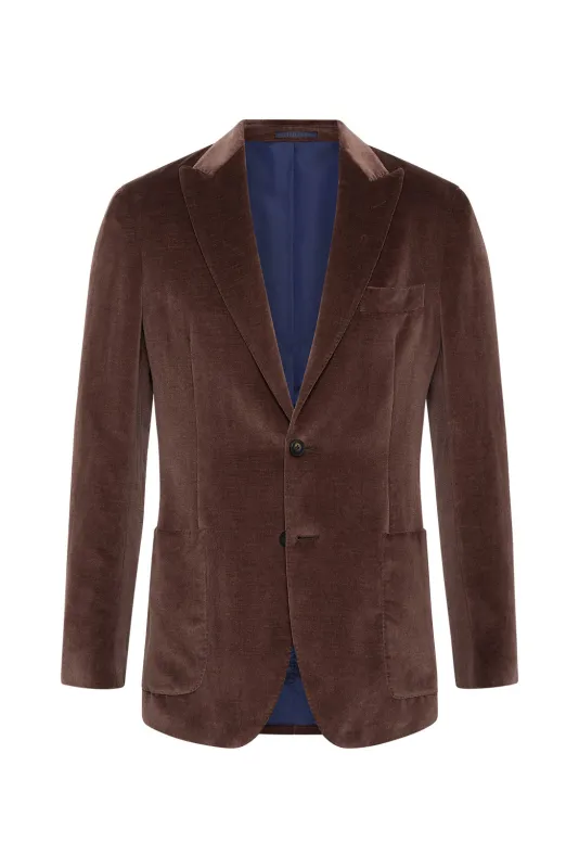 Ziggy Washed Velvet Jacket sold by M.J. Bale