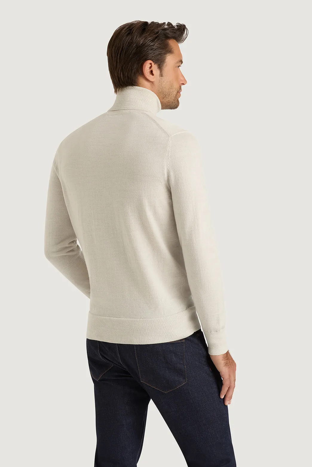 Bakeer Ashby Merino T Neck sold by M.J. Bale product image thumbnail 4