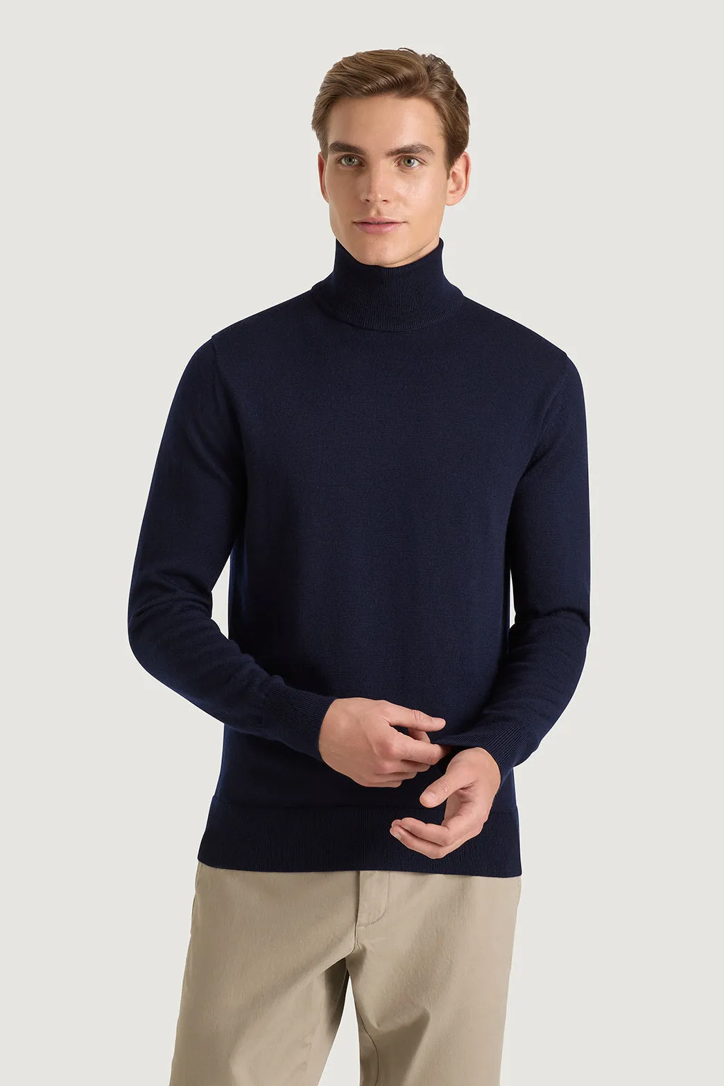Bakeer Ashby Merino T Neck sold by M.J. Bale product image thumbnail 4