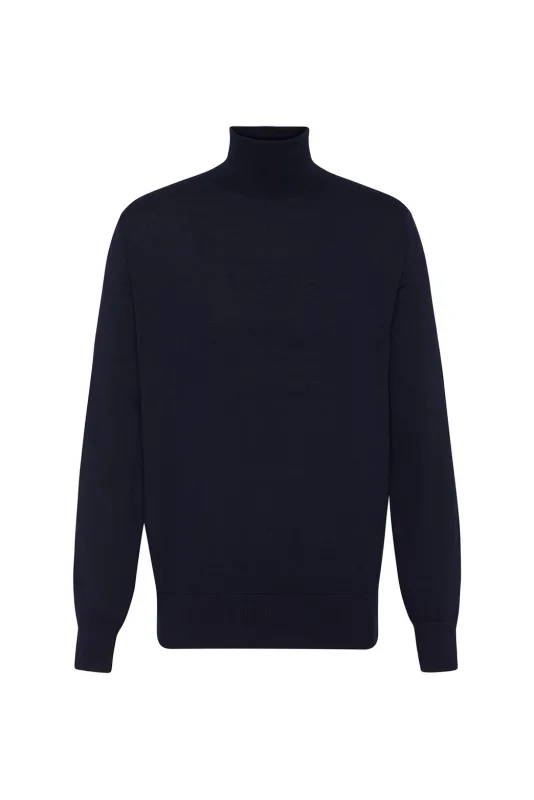 Bakeer Ashby Merino T Neck sold by M.J. Bale