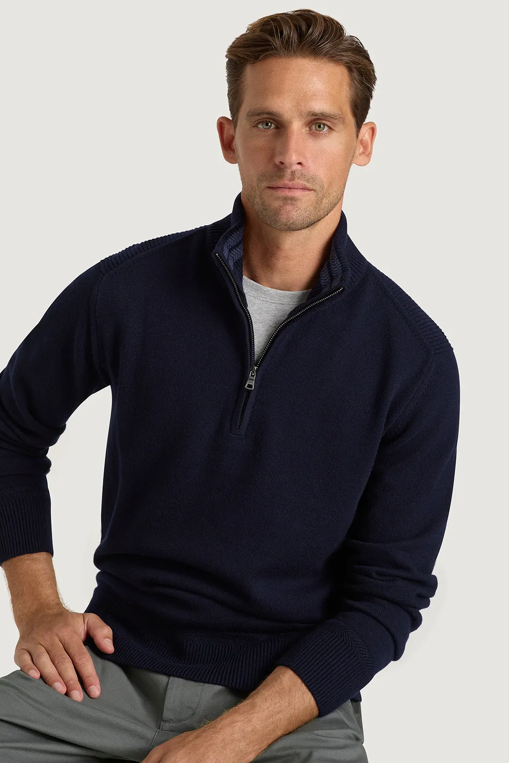 Perry Half-Zip sold by M.J. Bale product image thumbnail 2