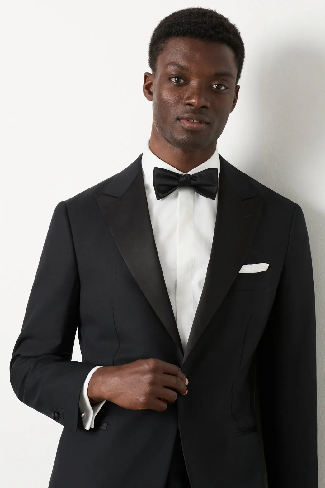 Black Wattle Tuxedo Jacket sold by M.J. Bale product image thumbnail 2