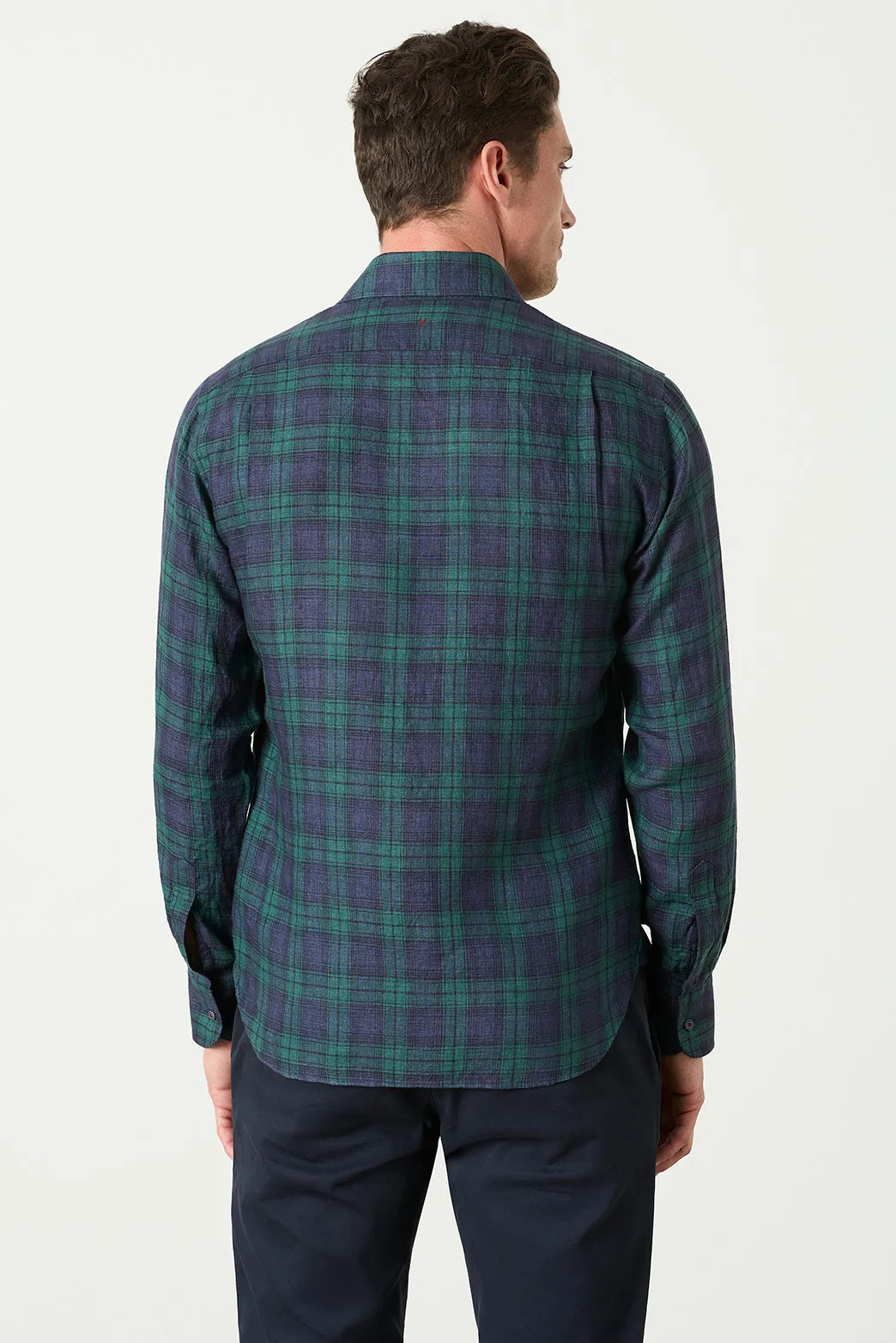 Turchi Check Shirt sold by M.J. Bale product image thumbnail 5