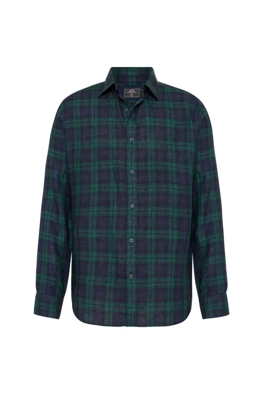 Turchi Check Shirt sold by M.J. Bale