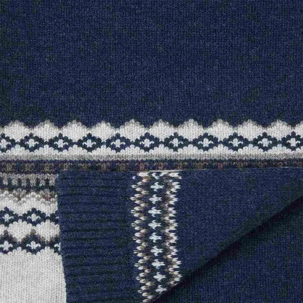 Fairisle Knit Scarf sold by M.J. Bale product image thumbnail 2