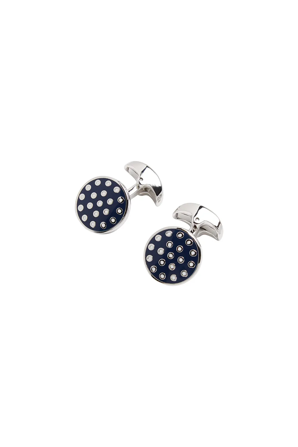 Robbie Polka Dot Cufflink sold by M.J. Bale