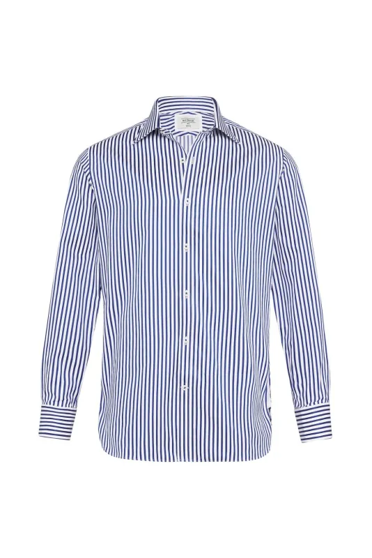 The Noble Stripe Shirt sold by M.J. Bale