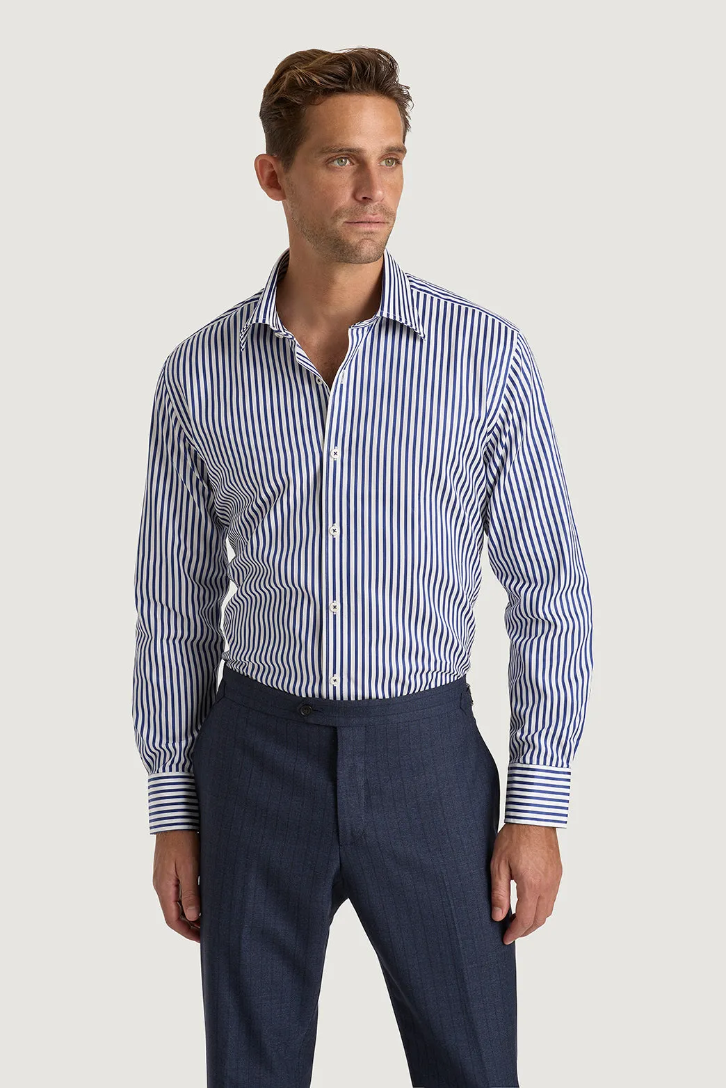 The Noble Stripe Shirt sold by M.J. Bale product image thumbnail 3