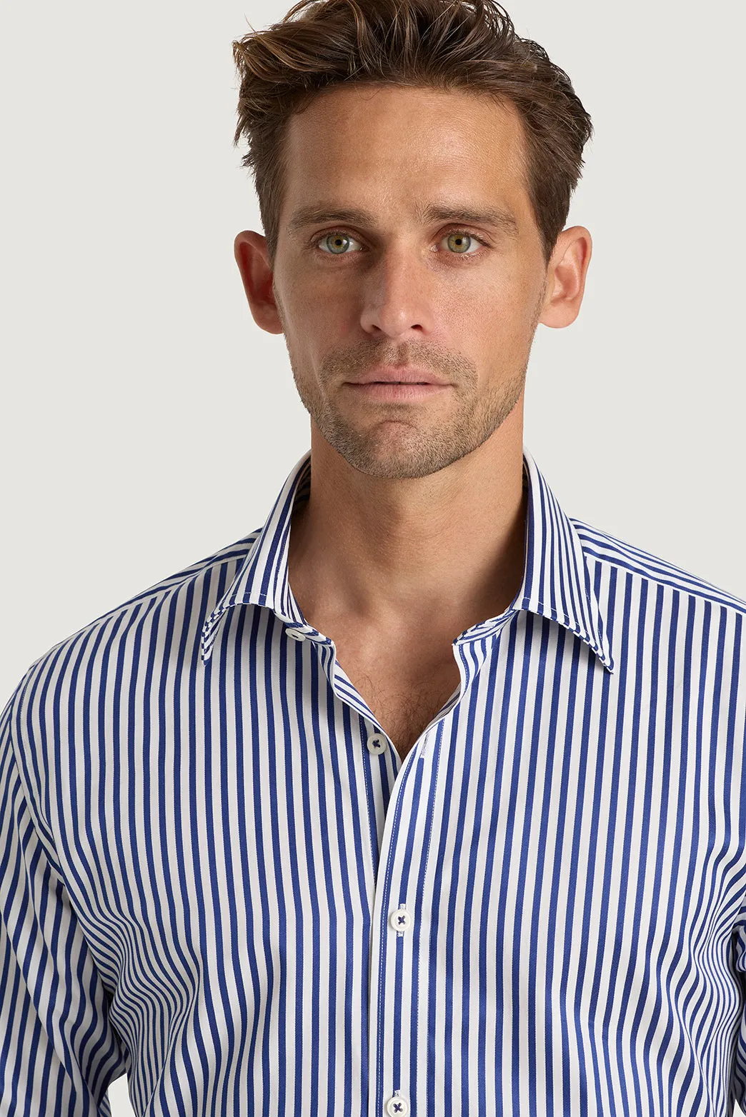 The Noble Stripe Shirt sold by M.J. Bale product image thumbnail 4