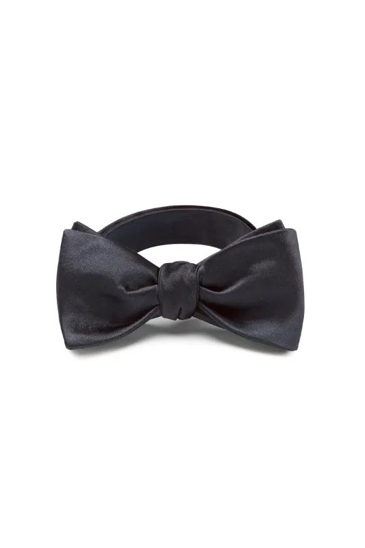 Mastalo Black Self-Tie Bow Tie sold by M.J. Bale