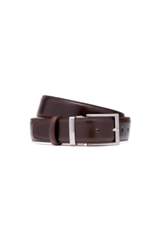Fellini Brown Belt made by M.J. Bale