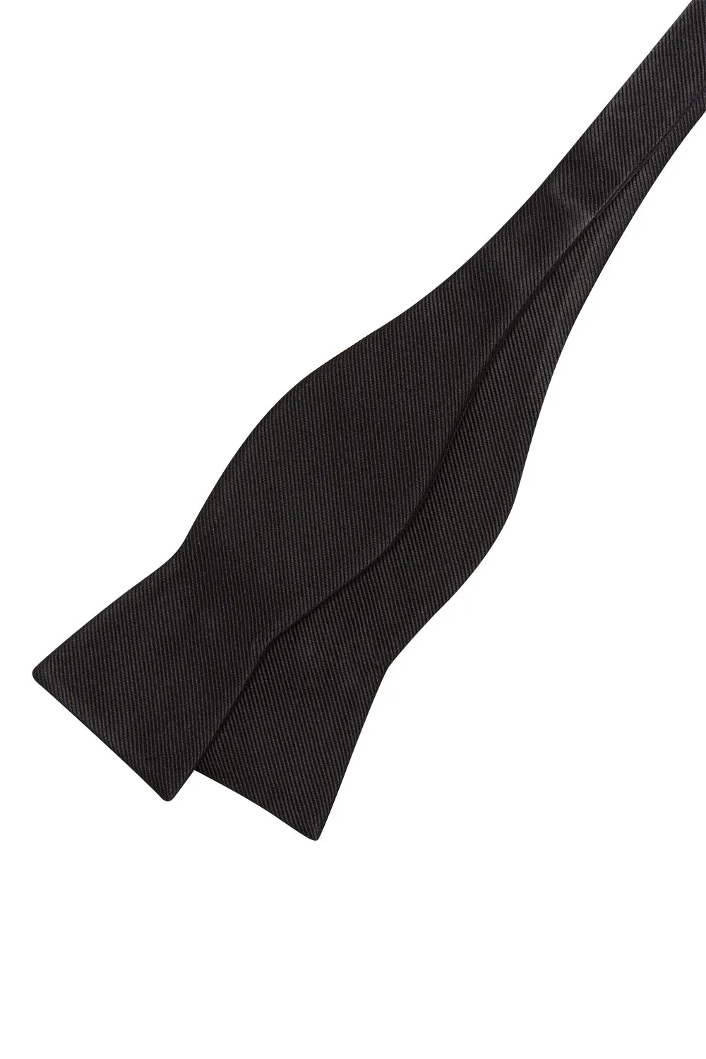 Mauricio Black Self Bow Tie sold by M.J. Bale product image thumbnail 2