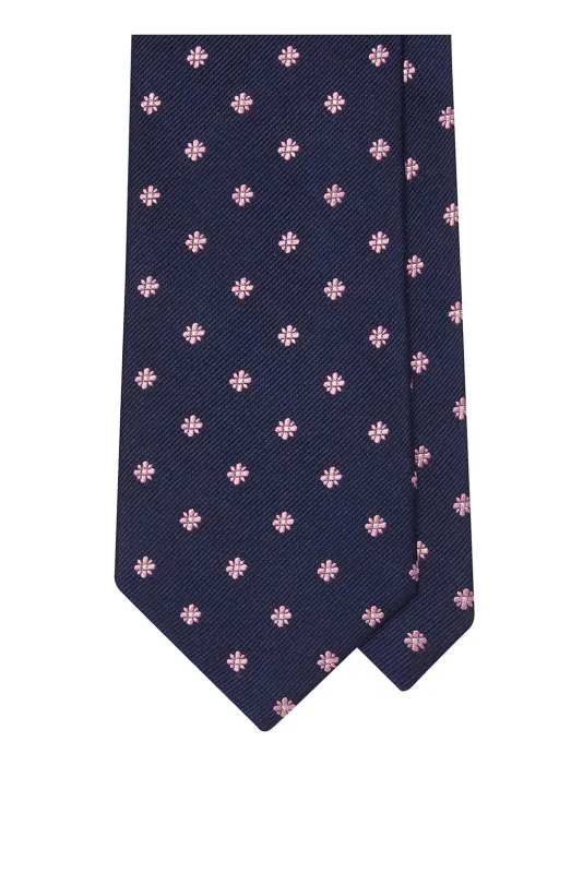 Jack Bell Pink Tie made by M.J. Bale