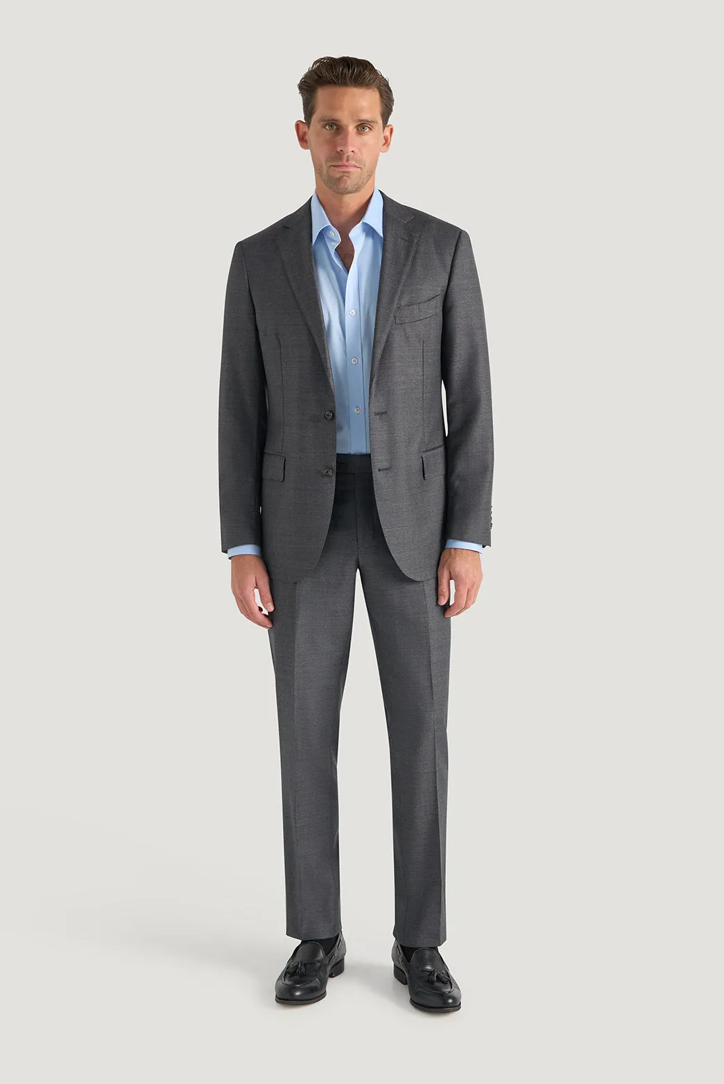 Eglinton Grey Trouser sold by M.J. Bale product image thumbnail 2