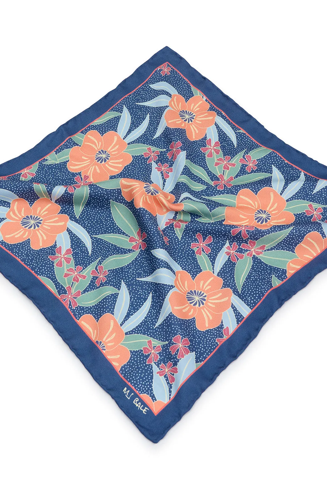 Hana Pocket Square sold by M.J. Bale product image thumbnail 3