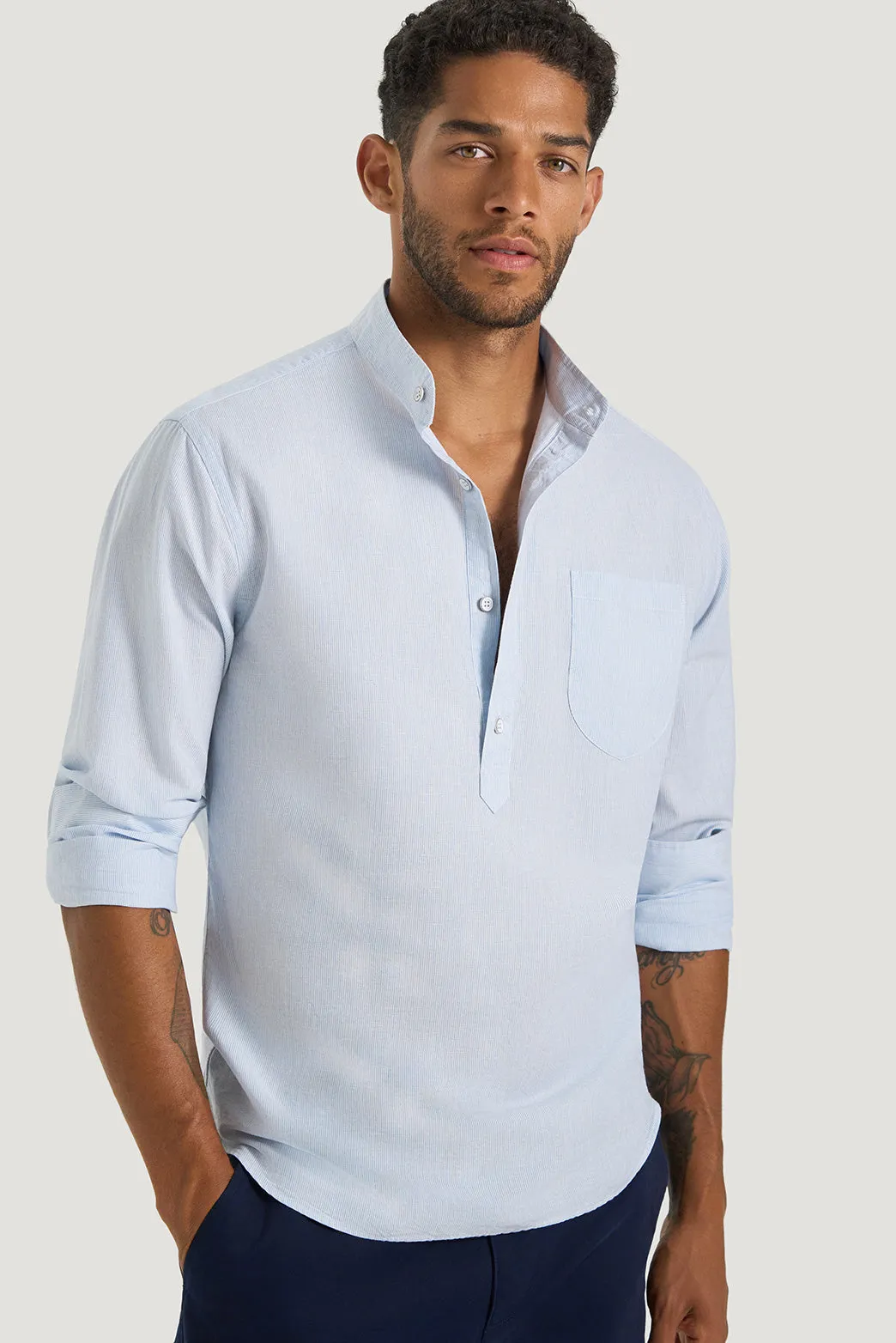 Valencia Micro Stripe Shirt sold by M.J. Bale product image thumbnail 2