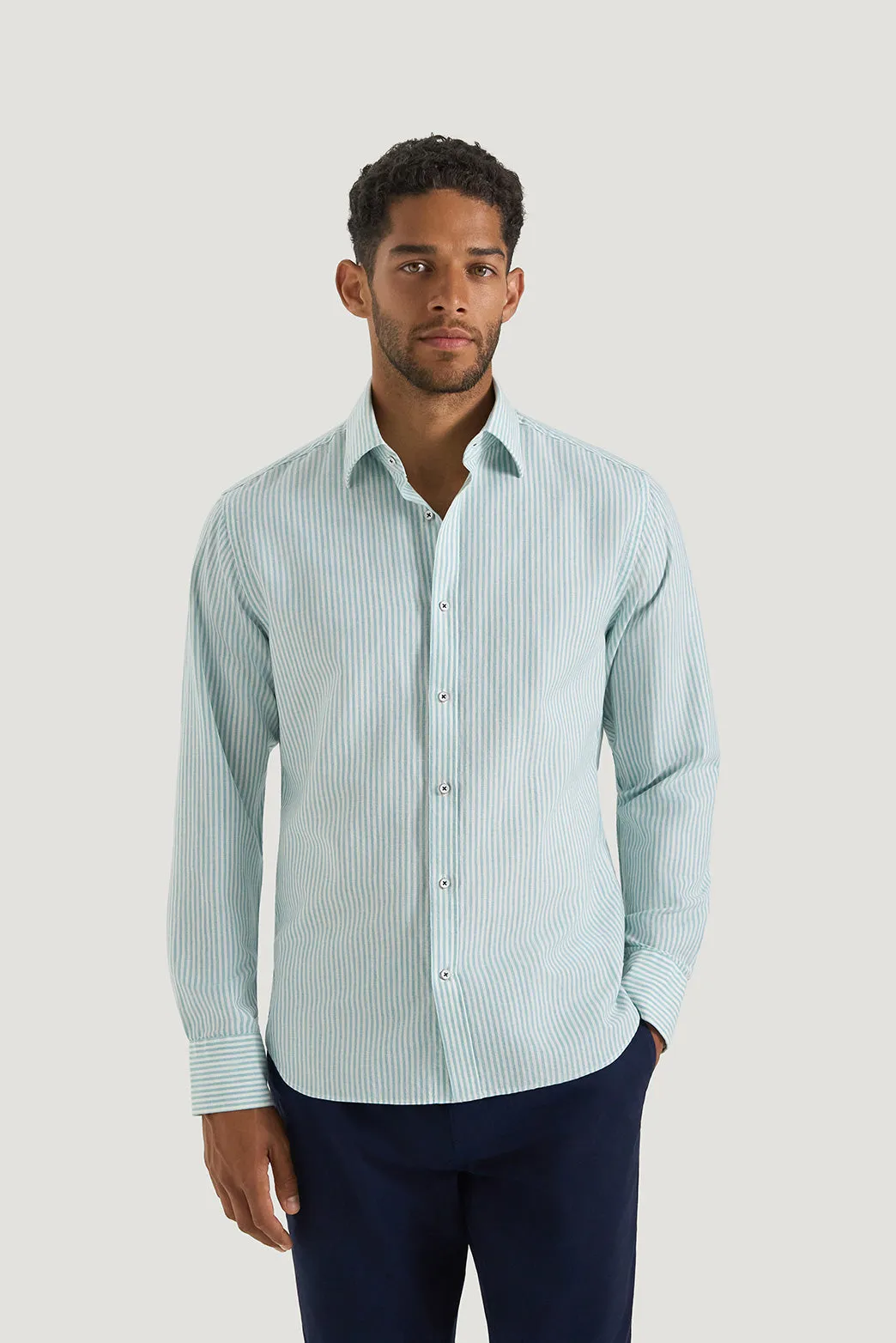 Martelly Stripe Shirt sold by M.J. Bale product image thumbnail 3