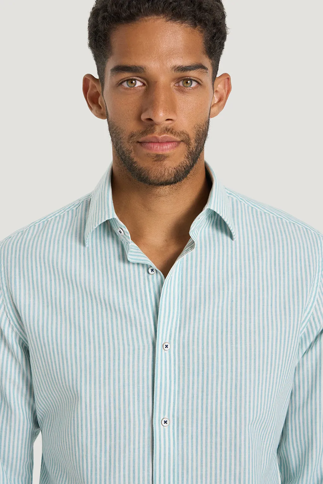 Martelly Stripe Shirt sold by M.J. Bale product image thumbnail 4