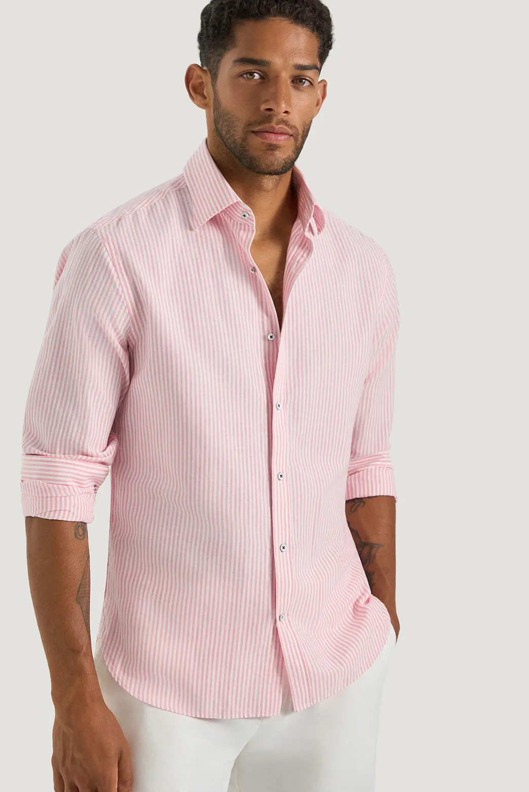 Martelly Stripe Shirt sold by M.J. Bale product image thumbnail 2