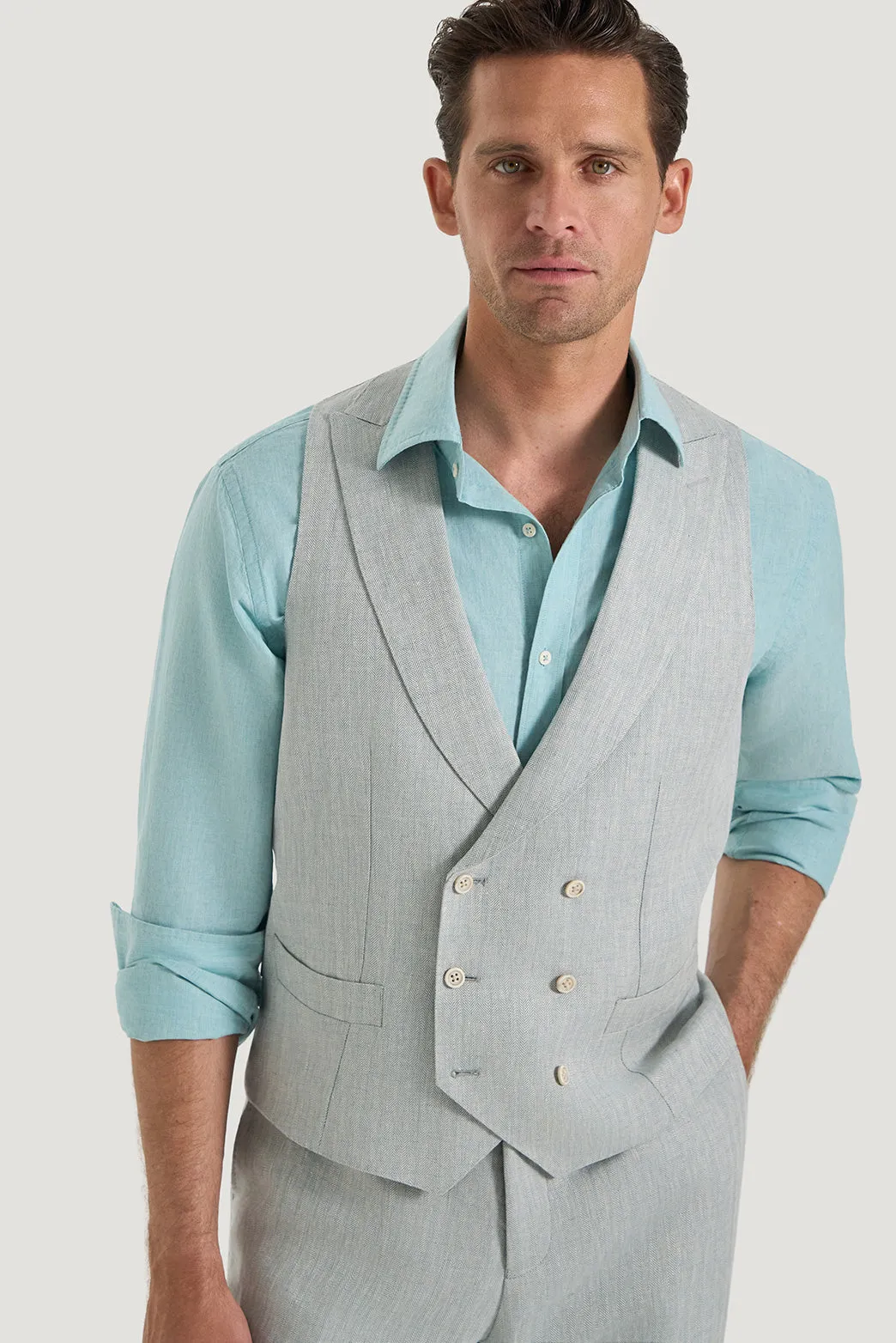 Faulkner Waistcoat sold by M.J. Bale product image thumbnail 2