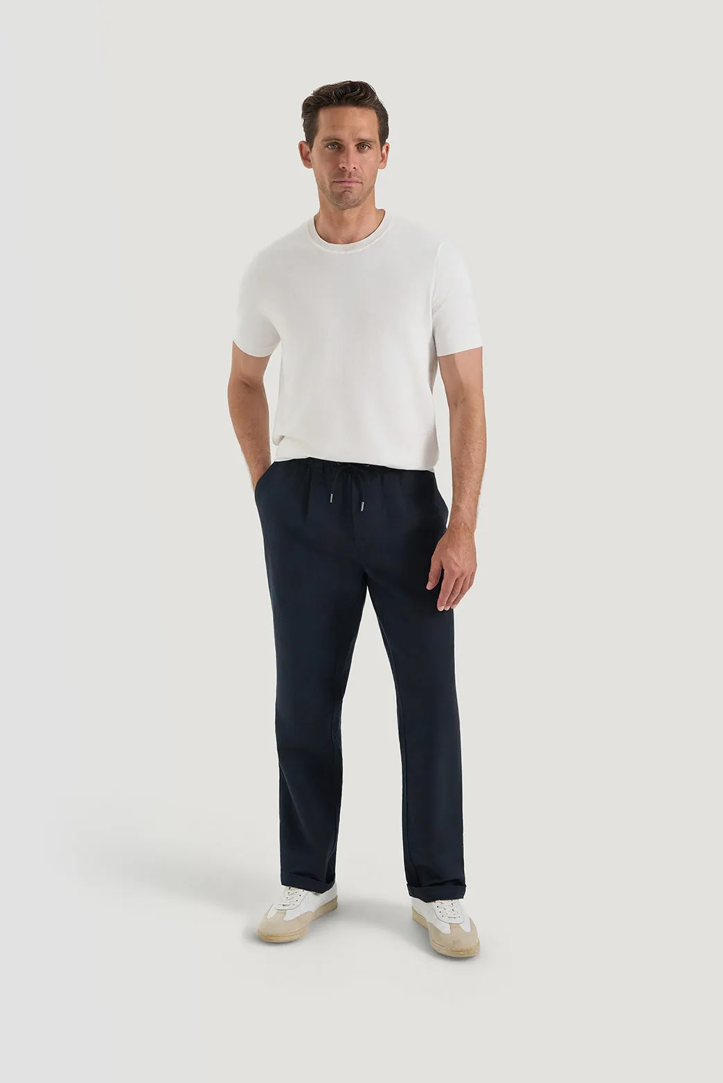Byron Linen Cotton Pant sold by M.J. Bale product image thumbnail 3