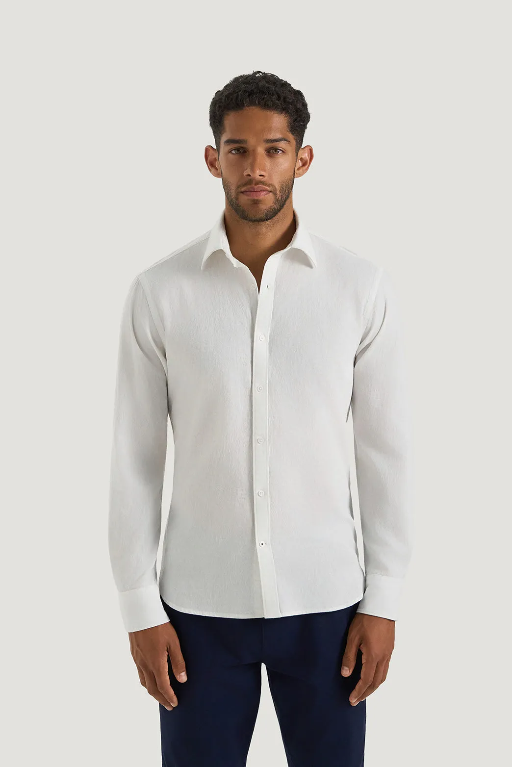 Calestino Jacquard Shirt sold by M.J. Bale product image thumbnail 3