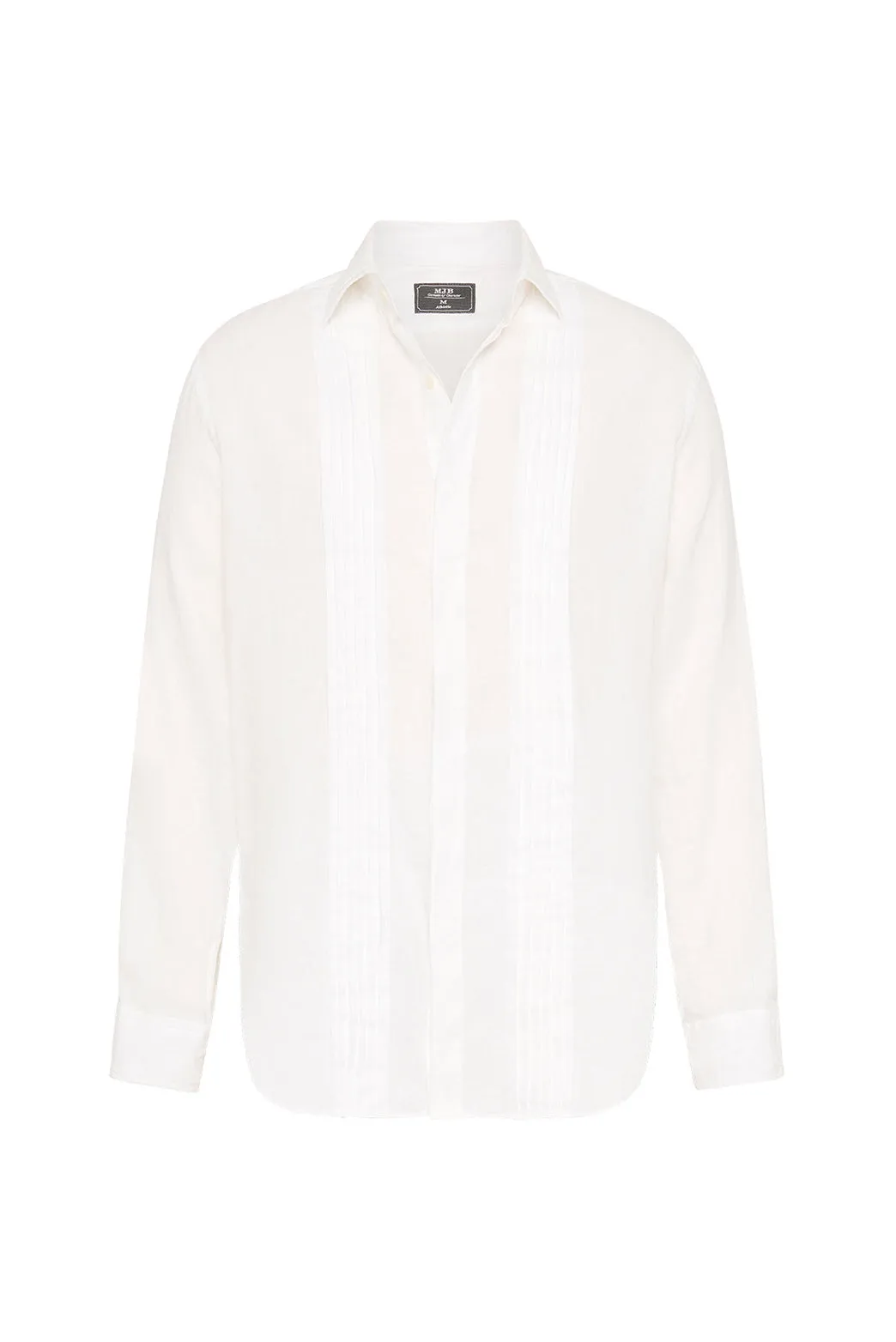 Bradfield Tuxedo Linen Shirt sold by M.J. Bale