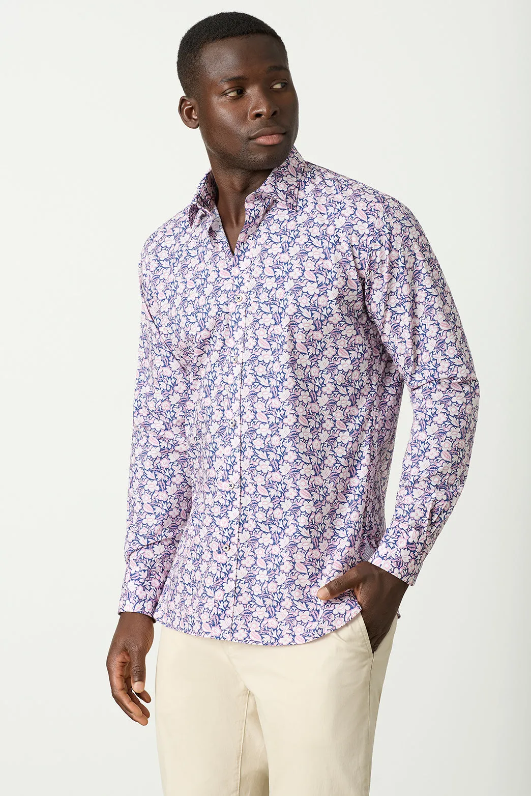Pelosa Print Shirt sold by M.J. Bale product image thumbnail 3