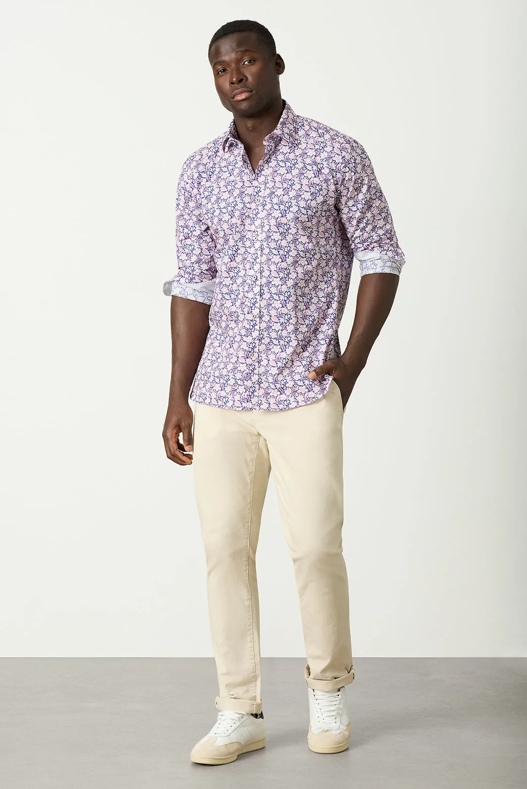 Pelosa Print Shirt sold by M.J. Bale product image thumbnail 5